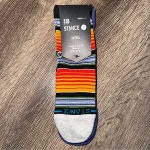 🆕 Stance Toddler Crew Socks 3 Pack Casual Mid Cushion 2–4Y Cotton Blend